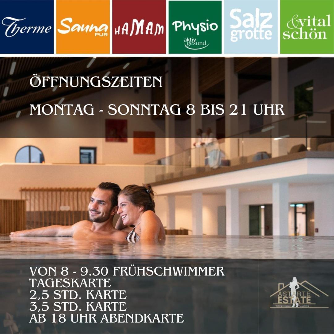 Fewo 20 - Appartement Im Rottalblick - Youngmodern Wohnen Mit Bademantelgang Zur Therme, Tv, Balkon Und Persoenlichem Gaesteempfang Von Astarte Estate Bad Griesbach  Exterior photo